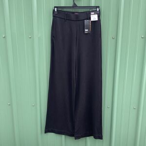 Women's Lee Pull-On Comfort Waist A-Line Knit Dress Pants Size 6 M